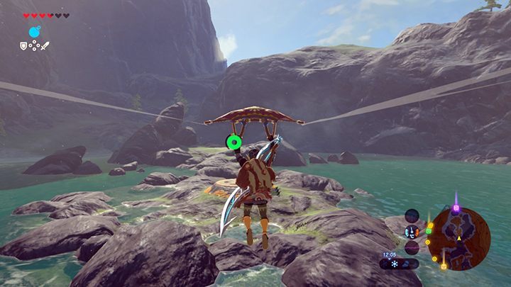 Przeleć na znacznik - Świątynie (Shrines) w Lanayru Tower | Zelda: Breath of the Wild - The Legend of Zelda: Breath of the Wild - poradnik do gry