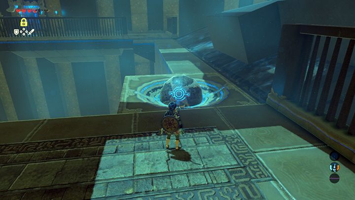 Musisz dostarczyć kulę do otworu - Świątynie (Shrines) w Lanayru Tower | Zelda: Breath of the Wild - The Legend of Zelda: Breath of the Wild - poradnik do gry
