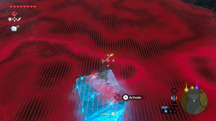 Wydobądź z wody Ceremonial Trident - Świątynie (Shrines) w Lanayru Tower | Zelda: Breath of the Wild - The Legend of Zelda: Breath of the Wild - poradnik do gry