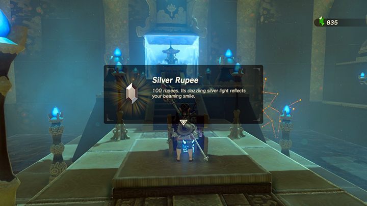Wyjmij ze skrzyni Silver Rupee - Świątynie (Shrines) w Lanayru Tower | Zelda: Breath of the Wild - The Legend of Zelda: Breath of the Wild - poradnik do gry