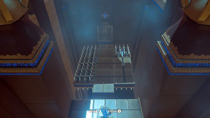 Za pomocą kontrolera ustaw platformę - Świątynie (Shrines) w Akkala Tower | Zelda: Breath of the Wild - The Legend of Zelda: Breath of the Wild - poradnik do gry