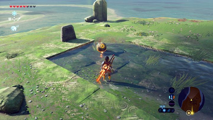 Przenieś kulę do otworu - Świątynie (Shrines) w Akkala Tower | Zelda: Breath of the Wild - The Legend of Zelda: Breath of the Wild - poradnik do gry