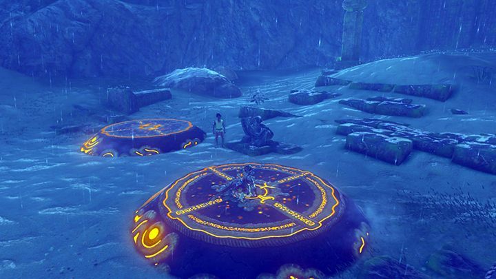 Kucnij na piedestale - Faron Tower | Świątynie w Zelda: Breath of the Wild - The Legend of Zelda: Breath of the Wild - poradnik do gry