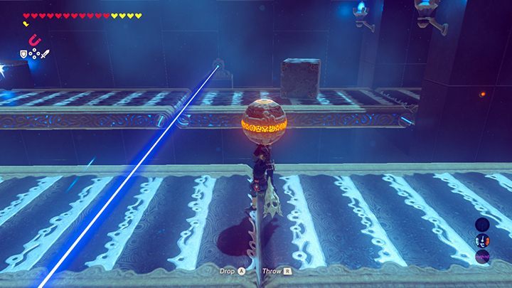 Poczekaj na blok, który zasłoni laser - Wasteland Tower | Świątynie w Zelda: Breath of the Wild - The Legend of Zelda: Breath of the Wild - poradnik do gry