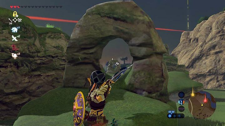 Przestrzel dwa okręgi - Ridgeland Tower świątynie - Shrines w Zelda: Breath of the Wild - The Legend of Zelda: Breath of the Wild - poradnik do gry