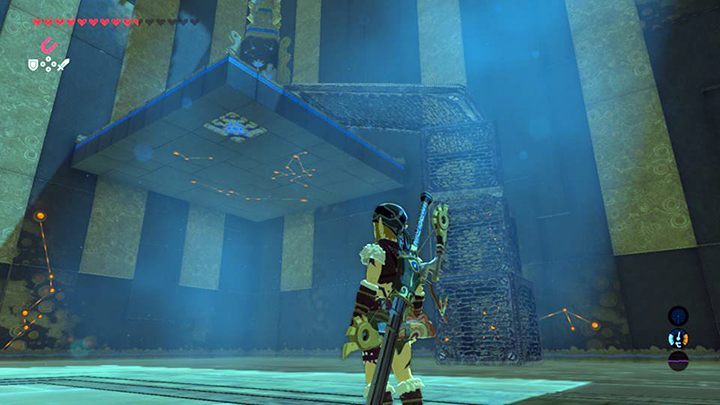 Ustaw wieżę, aby dostać się na górę - Central Tower świątynie - shrines w Zelda: Breath of the Wild - The Legend of Zelda: Breath of the Wild - poradnik do gry