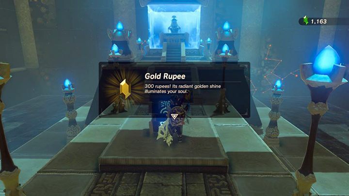 Zabierz ze skrzyni Gold Rupee - Hebra Tower świątynie - shrines w Zelda: Breath of the Wild - The Legend of Zelda: Breath of the Wild - poradnik do gry