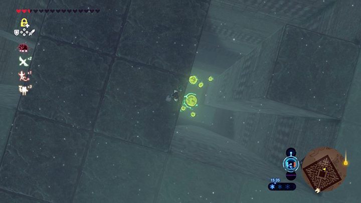 Zeskocz ze ściany labiryntu - Hebra Tower świątynie - shrines w Zelda: Breath of the Wild - The Legend of Zelda: Breath of the Wild - poradnik do gry