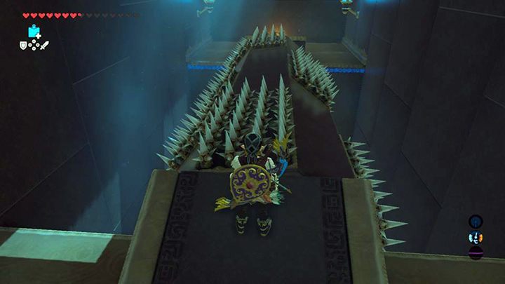 Przejdź przez kolczasty walec - Hebra Tower świątynie - shrines w Zelda: Breath of the Wild - The Legend of Zelda: Breath of the Wild - poradnik do gry