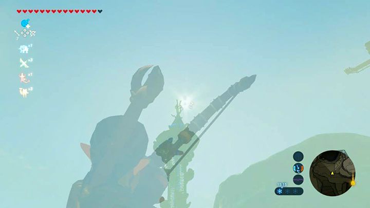 Strzel w stronę słońca - Gerudo Tower Region świątynie - shrines w Zelda Breath of the Wild - The Legend of Zelda: Breath of the Wild - poradnik do gry