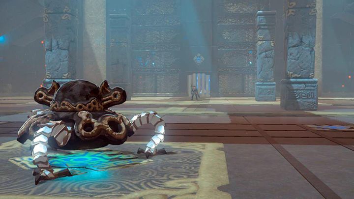 Pokonaj Guardian Scout - Gerudo Tower Region świątynie - shrines w Zelda Breath of the Wild - The Legend of Zelda: Breath of the Wild - poradnik do gry