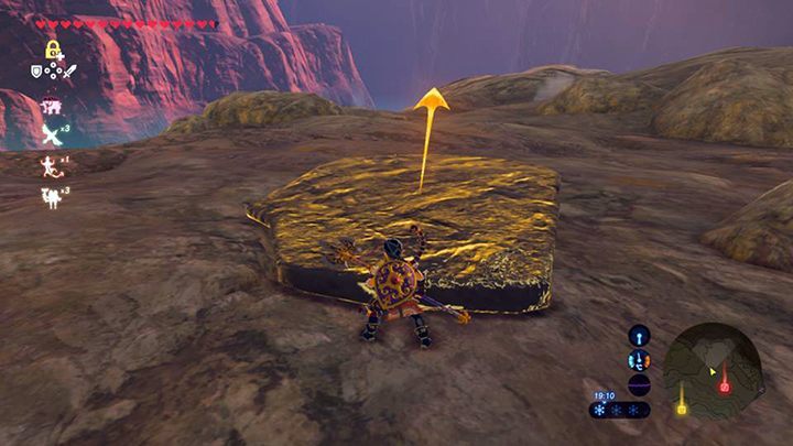 Usuń kamienną płytę - Tabantha Tower świątynie - shrines w Zelda: Breath of the Wild - The Legend of Zelda: Breath of the Wild - poradnik do gry