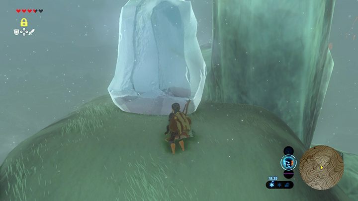 Zniszcz lodową skałę - Koroks Seeds w Hateno Tower Region | The Legend of Zelda: Breath of the Wild - The Legend of Zelda: Breath of the Wild - poradnik do gry
