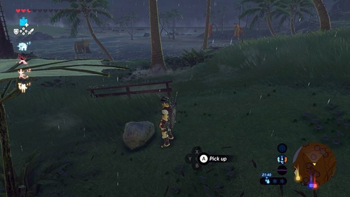 Podnieś kamień - Faron Tower Region Korok Seeds | The Legend of Zelda: Breath of the Wild - The Legend of Zelda: Breath of the Wild - poradnik do gry