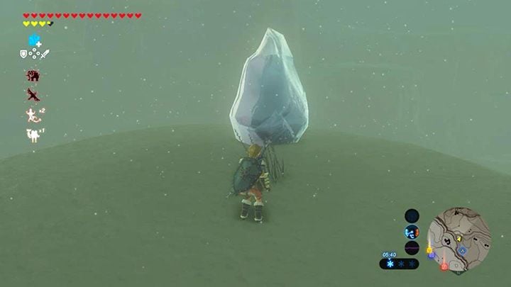 Zniszcz górę lodową - Gerudo Tower Region Korok Seeds | The Legend of Zelda: Breath of the Wild - The Legend of Zelda: Breath of the Wild - poradnik do gry