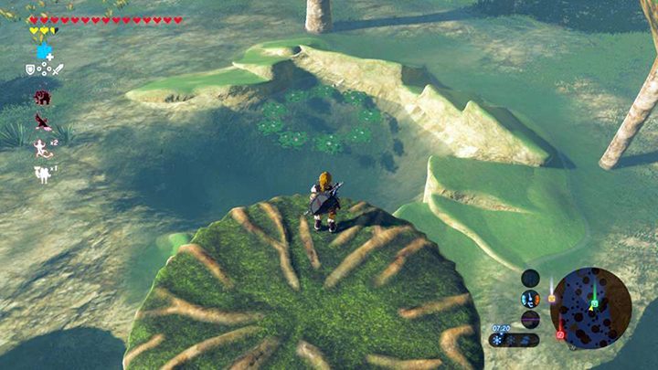 Wskocz do wody - Ridgeland Tower Region Korok Seeds | The Legend of Zelda: Breath of the Wild - The Legend of Zelda: Breath of the Wild - poradnik do gry