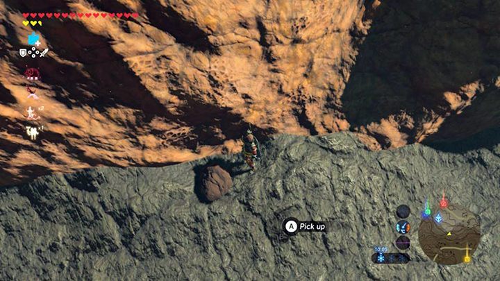 Podnieś kamień - Eldin Tower Korok Seeds | The Legend of Zelda: Breath of the Wild - The Legend of Zelda: Breath of the Wild - poradnik do gry