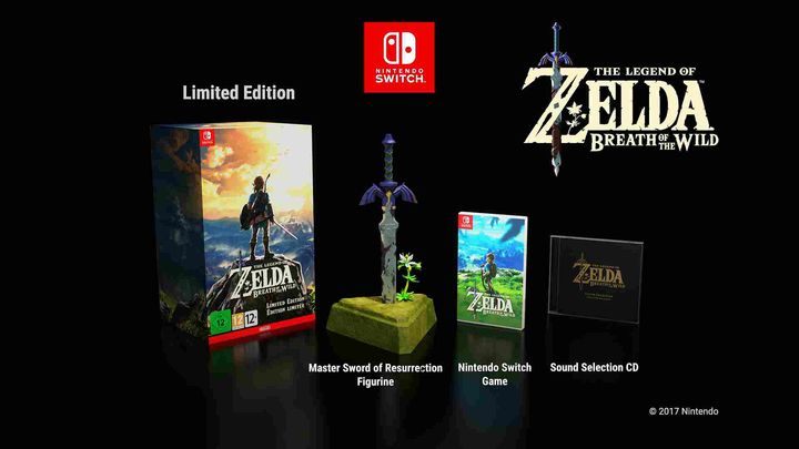 Oprócz podstawowej wersji The Legend of Zelda: Breath of the Wild posiada także edycję limitowaną - The Legend of Zelda: Breath of the Wild - poradnik do gry
