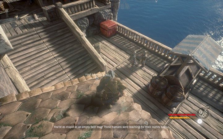 Gadające krasnoludy - dowiesz się od nich o miejscu ukrycia formuły - Tajemnicza formuła | Misja 5 - W pułapce | Opis przejścia Styx - Styx: Shards of Darkness - poradnik do gry