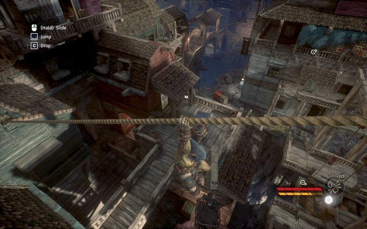 Dostań się na najwyższą wieżę nad wodą - Ucieczka statkiem powietrznym | Misja 5 - W pułapce | Opis przejścia Styx - Styx: Shards of Darkness - poradnik do gry