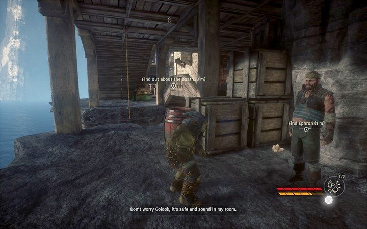 Ephrona znajdziesz pod mostem - Ucieczka statkiem powietrznym | Misja 5 - W pułapce | Opis przejścia Styx - Styx: Shards of Darkness - poradnik do gry