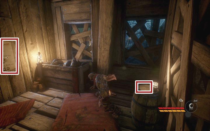 Odznaczenie (już zebrane) oraz plakat na ścianie - Prolog | Misja 1 - Objawienie | Opis przejścia Styx Shards of Darkness - Styx: Shards of Darkness - poradnik do gry