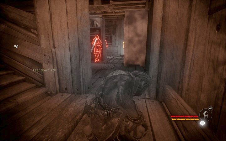 Śpiący przeciwnicy mogą się obudzić, gdy zaczniesz hałasować - Prolog | Misja 1 - Objawienie | Opis przejścia Styx Shards of Darkness - Styx: Shards of Darkness - poradnik do gry