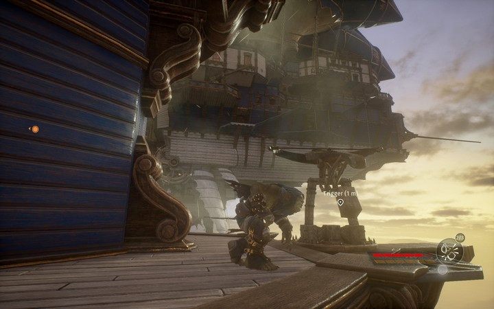 Użyj balisty, by dokonać abordażu drugiego statku - Promy dyplomatyczne | Misja 1 - Objawienie | Opis przejścia Styx - Styx: Shards of Darkness - poradnik do gry