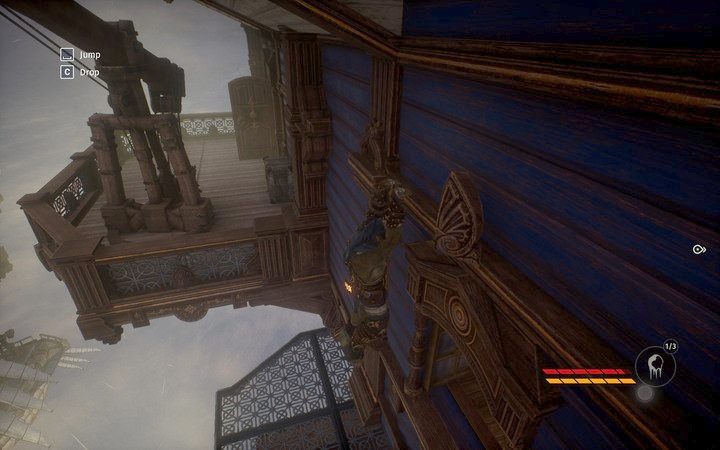 Przechodząc zaś do głównego celu: musisz przedostać się na rufę II środkowego statku - Promy dyplomatyczne | Misja 1 - Objawienie | Opis przejścia Styx - Styx: Shards of Darkness - poradnik do gry