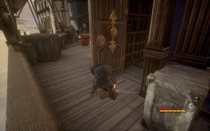 Na IV piętrze musisz jeszcze przedrzeć się do balonu - Promy dyplomatyczne | Misja 1 - Objawienie | Opis przejścia Styx - Styx: Shards of Darkness - poradnik do gry