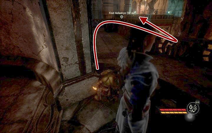 Wymiń elfa na straży, zeskocz na skalny słup i wespnij się na drugi balkon - Znajdź Helledryn | Misja 3 - Dyplomacja | Opis przejścia Styx Shards of Darkness - Styx: Shards of Darkness - poradnik do gry