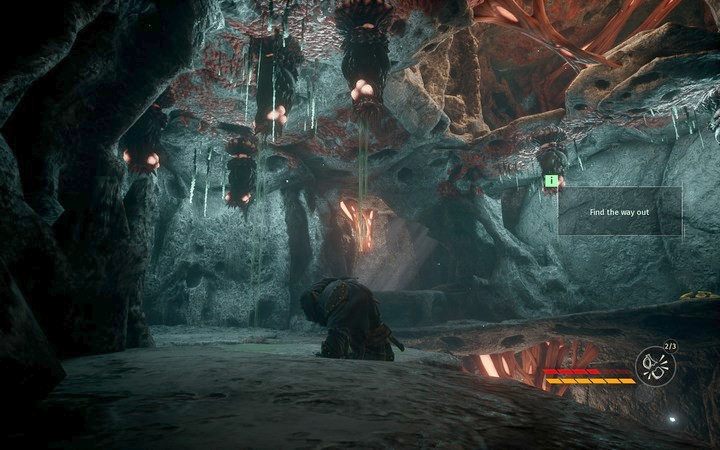 Uważaj na kwasowe grzyby zwisające z sufitu - Kopalnia | Misja 4 - Co zostało ukryte | Opis przejścia Styx Shards of Darkness - Styx: Shards of Darkness - poradnik do gry