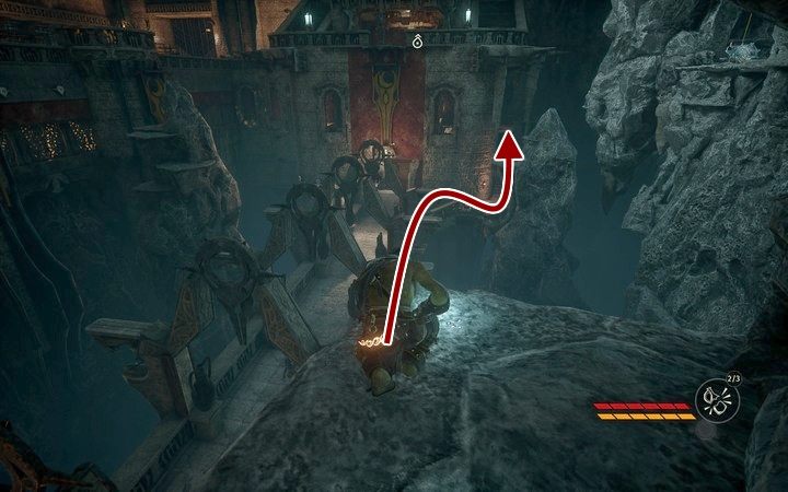 Znajdziesz się przed kompleksem budynków w skałach - Kopalnia | Misja 4 - Co zostało ukryte | Opis przejścia Styx Shards of Darkness - Styx: Shards of Darkness - poradnik do gry