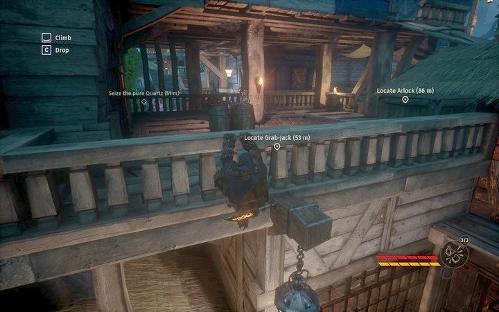 Poprzez balkony i do gospody... - Zabij Jacka Rączkę i zbierz Kwarc | Misja 6 - Smell of Freedom | Opis przejścia - Styx: Shards of Darkness - poradnik do gry