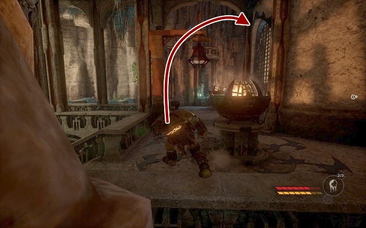 Kolejny raz przejdź uchwytami, aby wejść do kopuły - Dotrzyj do kopuły i skradnij klucz | Misja 7 - Manipulation | Opis przejścia - Styx: Shards of Darkness - poradnik do gry