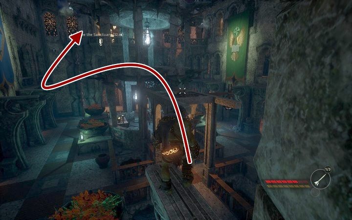 Finalnie wyjdź z pomieszczenia i wyjdź po schodach na miejsce, skąd rozpoczynałeś rozgrywkę - Sekretne pomieszczenie | Misja 7 - Manipulation | Opis przejścia Styx - Styx: Shards of Darkness - poradnik do gry