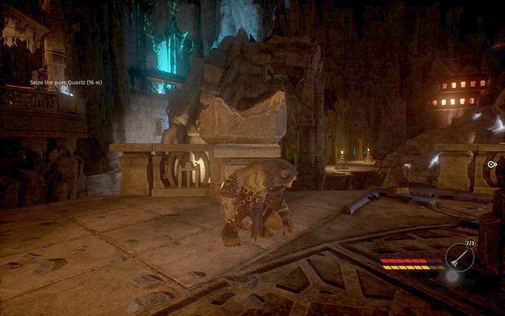 Ostatni kwarc - zebranie go nie stanowi dużego problemu - Walka z bossem | Misja 9 - Zemsta | Opis przejścia Styx - Styx: Shards of Darkness - poradnik do gry