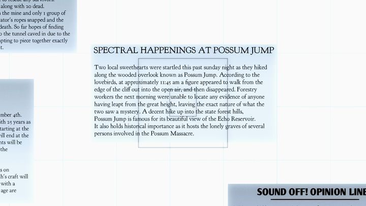 Musisz znaleźć trzy poszlaki, by zaliczyć minigrę. - Night in the Woods: Rozdział 3 - opis przejścia - Night in the Woods - poradnik do gry