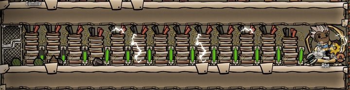 Początkowa elektrownia, która jednym naładowaniem zapewni działanie różnych urządzeń, nawet kilka cykli. - Jak zacząć w Oxygen Not Included? - Oxygen Not Included - poradnik do gry