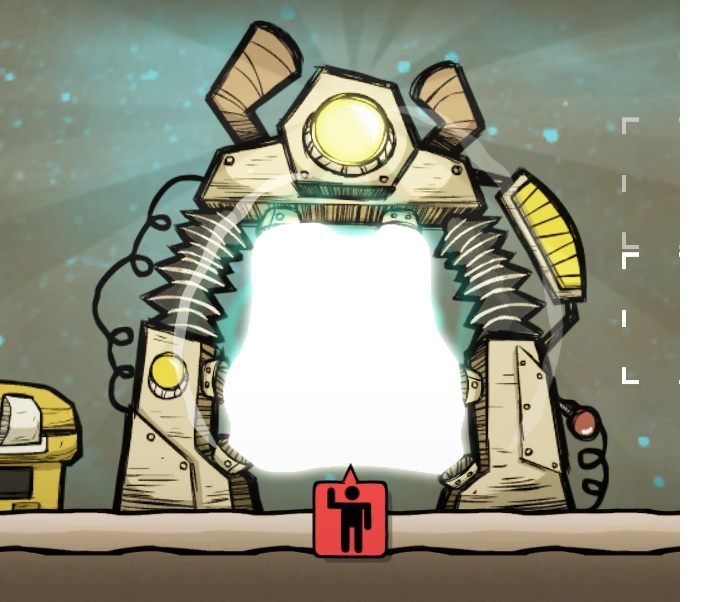 Co trzy cykle twój portal się zaświeci, klikając na niego i wciskając blueprint ukaże się okno, które umożliwi nam wybór bonusowych zasobów, bądź duplikantów - Jak zacząć w Oxygen Not Included? - Oxygen Not Included - poradnik do gry