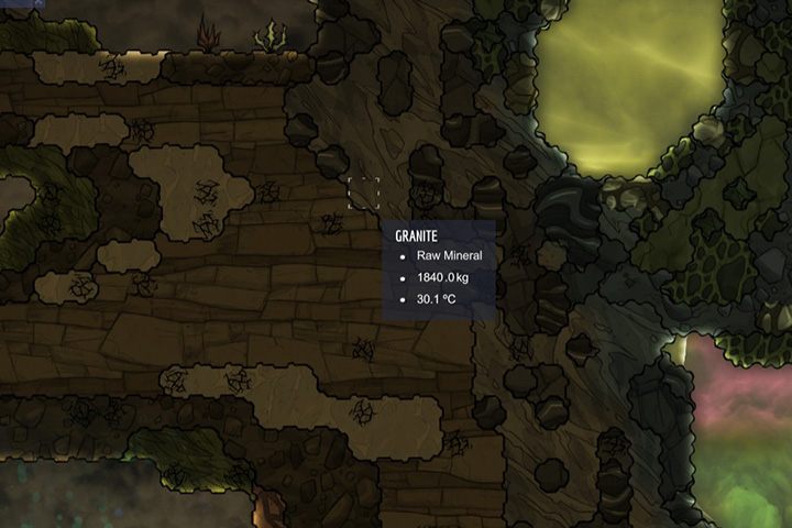 Granite - granit - Minerały, skały i metale w Oxygen Not Included - Oxygen Not Included - poradnik do gry