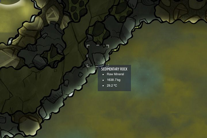 Sedminetary Rock - skały osadowe - Minerały, skały i metale w Oxygen Not Included - Oxygen Not Included - poradnik do gry