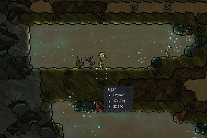 Algae - glony - Minerały, skały i metale w Oxygen Not Included - Oxygen Not Included - poradnik do gry