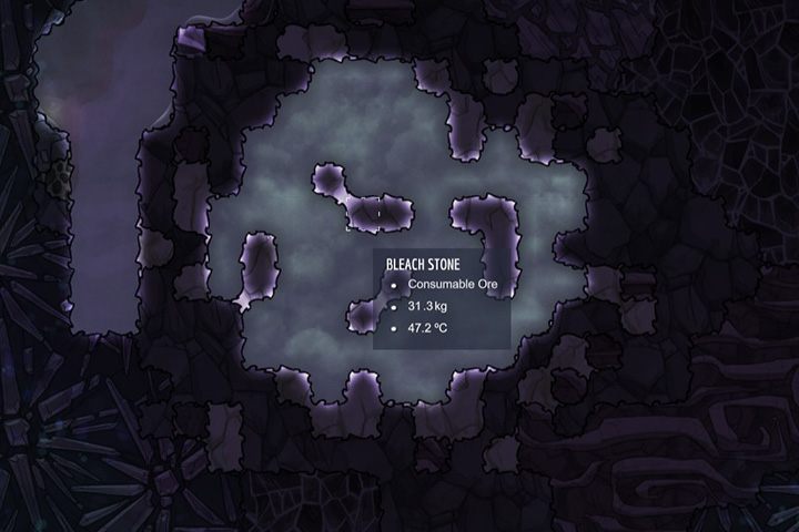 Bleach Stone - skała wybielająca - Minerały, skały i metale w Oxygen Not Included - Oxygen Not Included - poradnik do gry