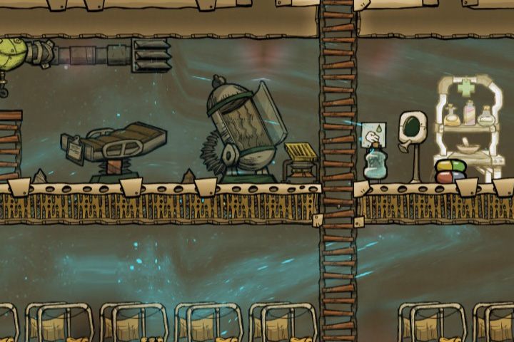 Zgodnie z nazwą, znajdziesz tutaj wszystko co ma wpływ na zdrowie twoich duplikantów - Medycyna (Medicine) w Oxygen Not Included - Oxygen Not Included - poradnik do gry