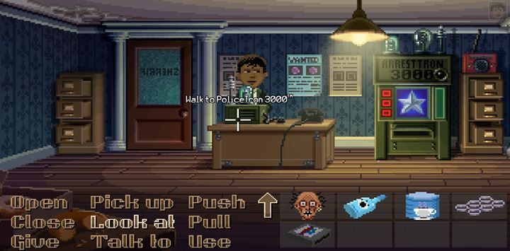 Użyj radia, by oszukać dziennikarkę. - Part 1 - The Meeting / Part 2 - The Body | Opis przejścia Thimbleweed Park - Thimbleweed Park - poradnik do gry