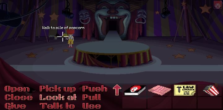 Podstaw pod dziurę ser, a zdobędziesz stertę popcornu. - Part 3 - The Arrest | Opis przejścia Thimbleweed Park - Thimbleweed Park - poradnik do gry