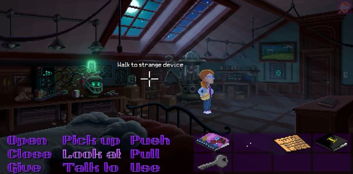 Udaj się do gabinetu Chucka i dokładnie go zbadaj. - Part 3 - The Arrest | Opis przejścia Thimbleweed Park - Thimbleweed Park - poradnik do gry