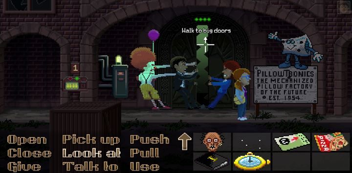 Rozszerz drzwi i wejdź do środka jako Dolores. - Part 6 - The Factory | Opis przejścia Thimbleweed Park - Thimbleweed Park - poradnik do gry