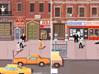 Mafia będzie dzisiaj zbierać haracze w aptece Kranka oraz sklepie z biżuterią u Kariny - Tydzień 2 służby w Beat Cop - Beat Cop - poradnik do gry